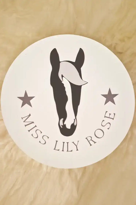 Aufkleber personalisiert 2 ,Aufkleber innen, pferdedesign, pferdemotiv, pferd, reitsportartikel, reiterbedarf, aufkleber design, autoaufkleber