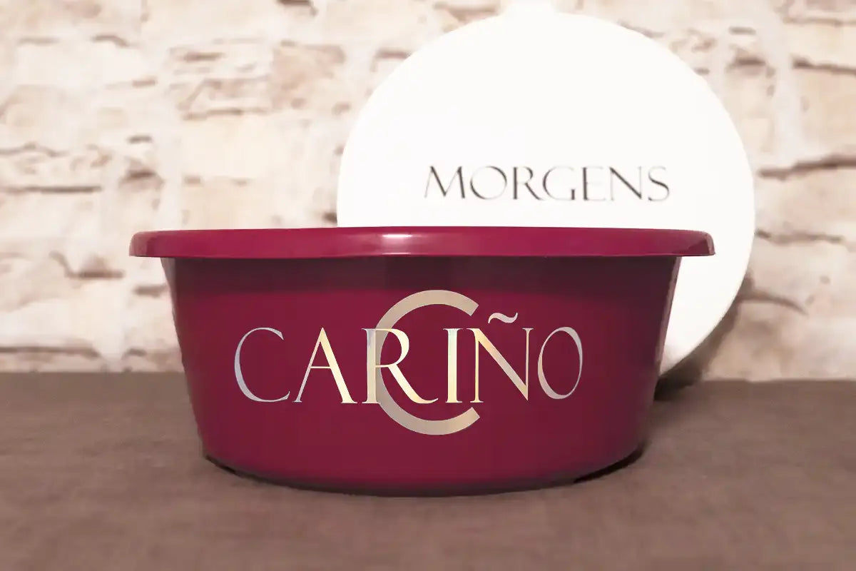 Personalisierte große Müslischale, Letter und Schriftzug