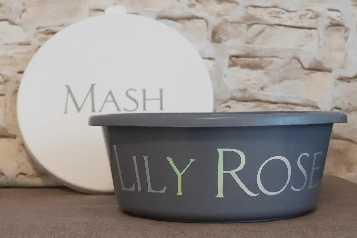 Müslischale Pferd, Futterschale Pferd, Futterdose personalisiert, personalisierte Futterschale, Futterdose, personalisiert, Pferdenamen, Reitsportartikel, Geschenk für Reiter, Pferde Reitsportfachgeschäft, Reitsportbedarf Ratingen, Mettmann, Düsseldorf, Pferdeliebhaber, personalisierte Reitsportartikel,