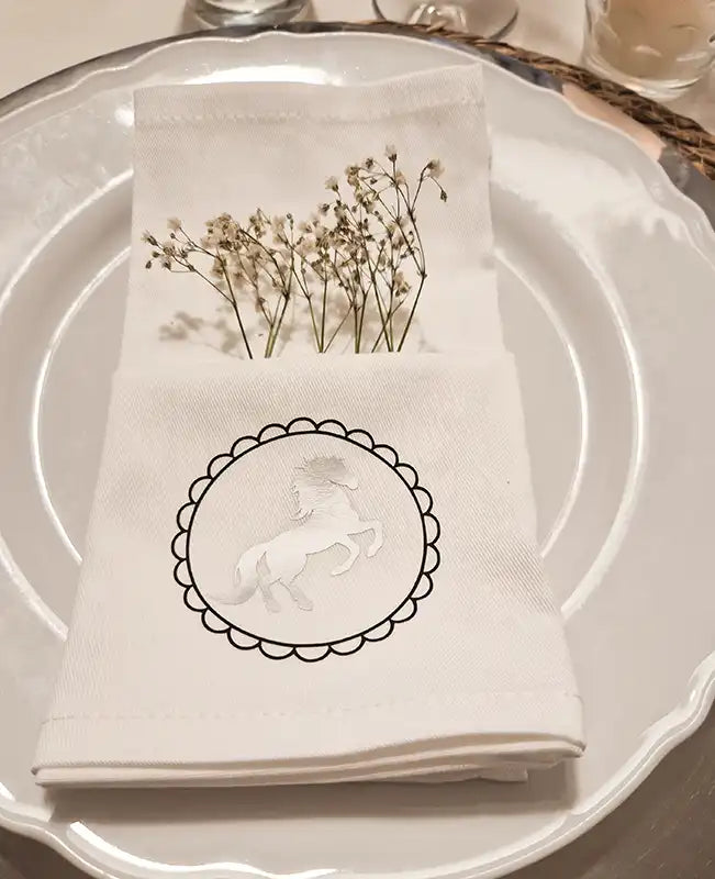 horsedesign, geschenk für pferdeliebhaber, pferdedesign, interior design pferde, pferdeprodukte, serviette, einrichtungsgegenstände pferd