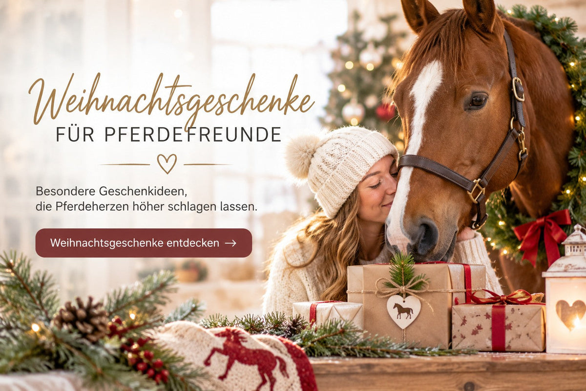 Weihnachtsgeschenke für Pferdefreunde