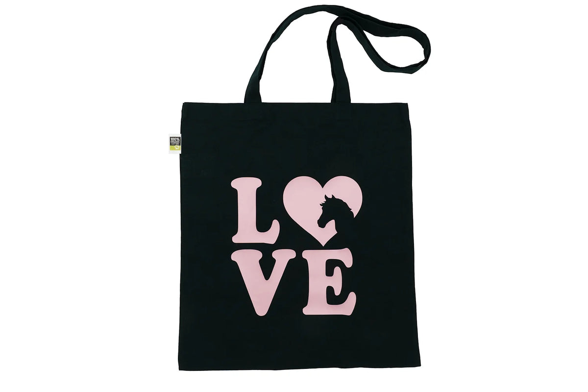 Baumwolltasche für Pferdefreunde