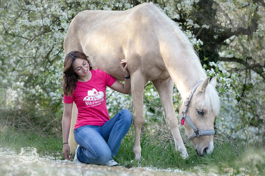 Western girl, T-Shirt für Freizeit und Reitsport