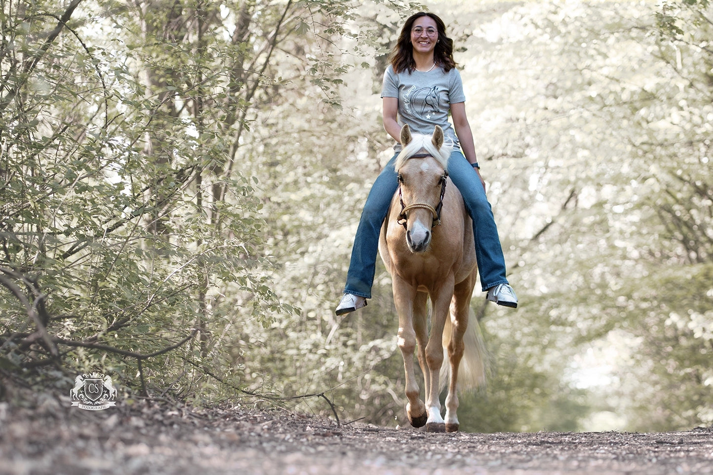"The art of riding" T-Shirt für Freizeit und Reitsport